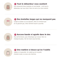 Débardeur gainant confort Fuvela avec soutien-gorge intégré