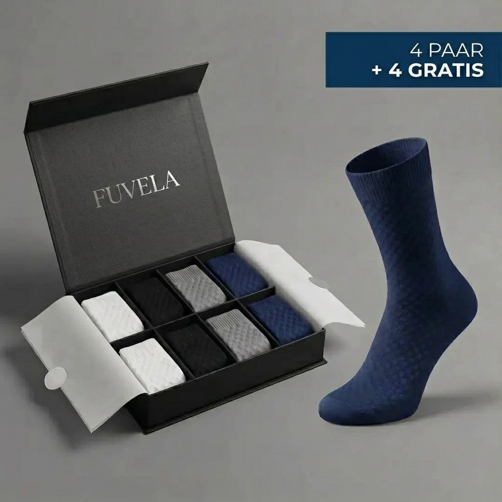 Halbhohe Fuvela™ Socken aus Premium-Bambusfaser