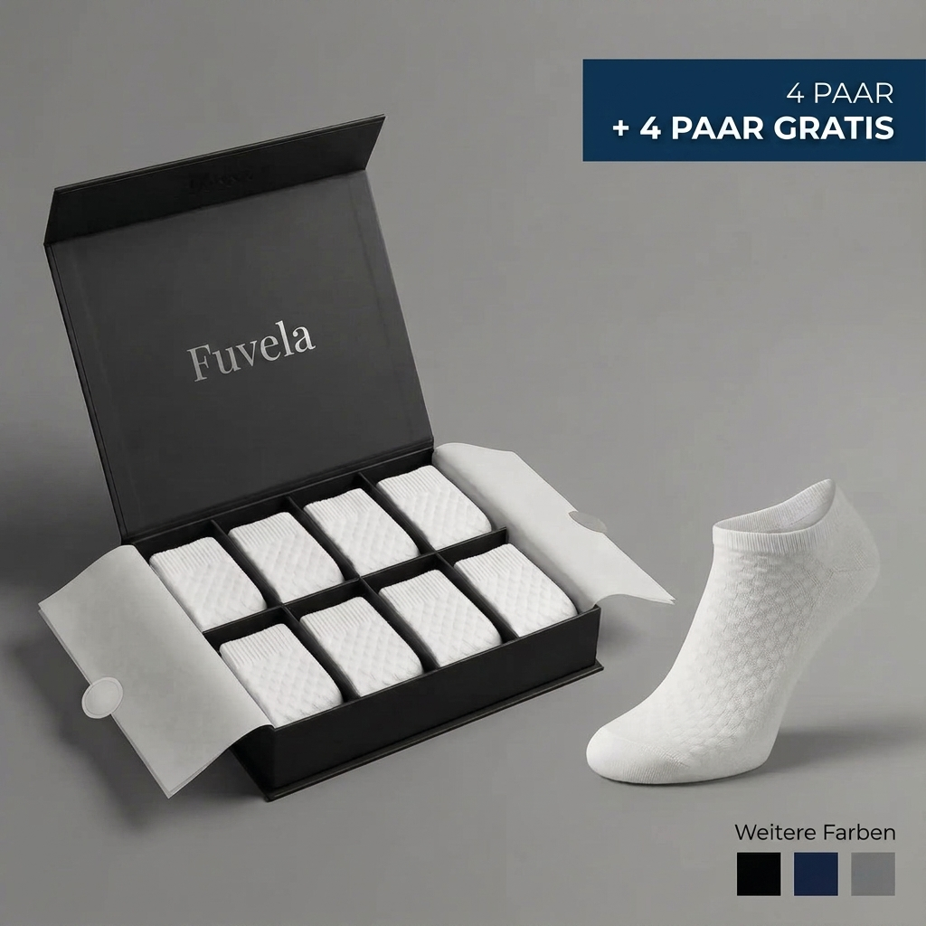 Kurze Fuvela™ Socken aus Premium-Bambusfaser